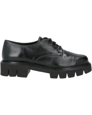 Cervone Lace-Up Shoes Leather - Black