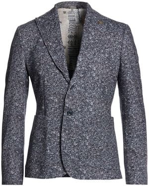 Havana & Co. Blazer Polyester, Cotton, Elastane - Blue