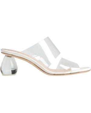 Simone Rocha Sandals Textile Fibers - White