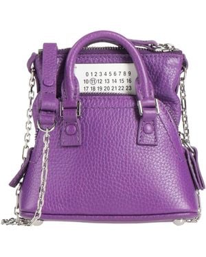 Maison Margiela Bolso Con Bandolera - Morado