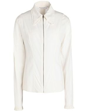 Philosophy Di Lorenzo Serafini Shirt Viscose, Silk, Elastane - White