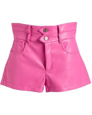 Philosophy Di Lorenzo Serafini Shorts & Bermuda Shorts Polyester, Polyurethane Resin - Pink