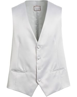 Pal Zileri Light Tailored Vest Polyester - White