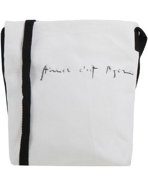 Ann Demeulemeester Cross-body Bag - White