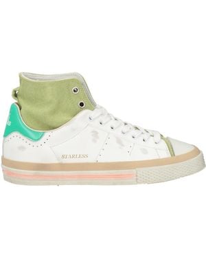 HIDNANDER Light Sneakers Leather, Textile Fibers - Green