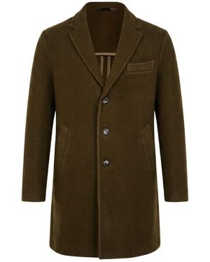 Circolo 1901 Military Coat Virgin Wool - Brown