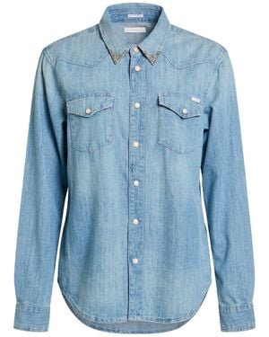 Mother Camicia Jeans - Blu