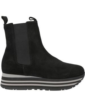 Frau Ankle Boots Leather - Black