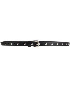P.A.R.O.S.H. P.A.R.O..H. Belt Leather - White