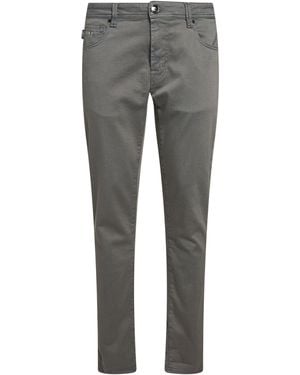 Tramarossa Pants Cotton, Polyester, Elastane - Gray