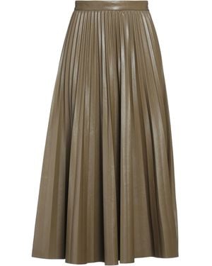 Weekend by Maxmara Maxi Skirt Polyester, Polyurethane - Natural