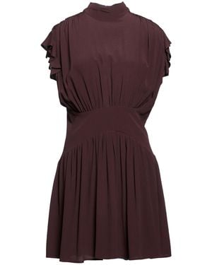 Semicouture Mini Dresses - Purple