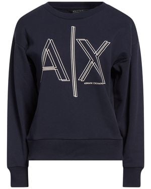 ARMANI EXCHANGE Sweatshirts - Blue