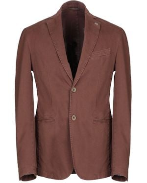 Barbati Blazer Cotton, Elastane - Brown