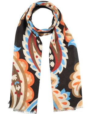 R'osi Khaki Scarf Wool - Orange