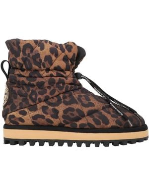 Dolce & Gabbana Ankle Boots Polyester, Viscose, Elastane - Brown
