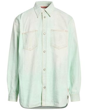 Acne Studios Denim Shirt Cotton - Green