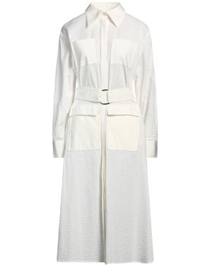 Maison Rabih Kayrouz Vestito Midi - Bianco