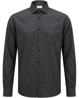 Xacus Charcoal Shirt Cotton - Grey