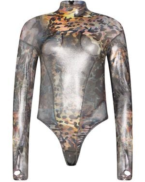 Mugler Bodysuit - Grey
