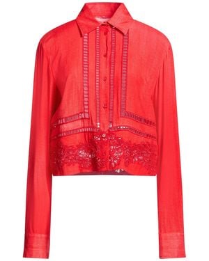 Ermanno Scervino Shirt Viscose - Red