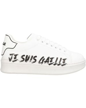 Gaelle Paris Sneakers Synthetisches Material - White