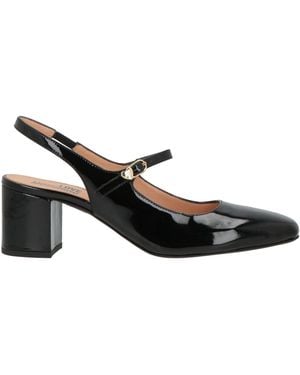 Love Moschino Court Shoes Leather - Black