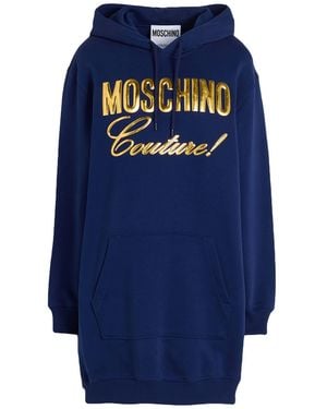 Moschino Couture Mini Dress Cotton - Blue