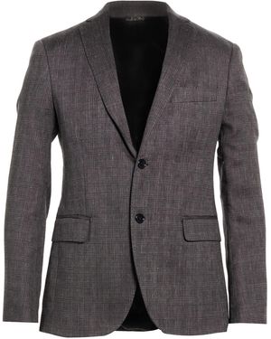Exte Blazer Wool, Cotton, Linen - Black
