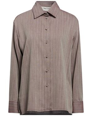 Golden Goose Shirt Virgin Wool, Polyamide - Brown