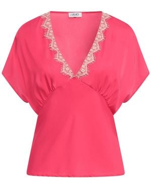 Liu Jo Top Polyester, Elastane - Pink