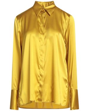 Xacus Fuchsia Shirt Silk, Elastane - Yellow