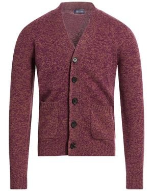Drumohr Cardigan Lambswool - Purple
