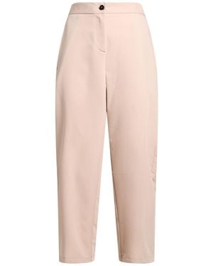 ViCOLO Trousers Polyester, Viscose, Elastane - Pink