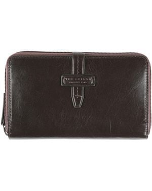 The Bridge Wallet Leather - Black