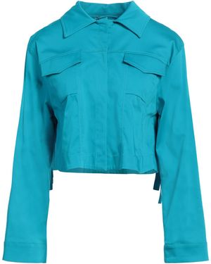 Jijil Jacket Cotton, Elastane - Blue