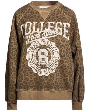 FRONT STREET 8 Sweatshirt Cotton, Polyester - Brown