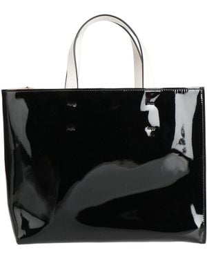 Marni Handbag Cow Leather, Brass - Black