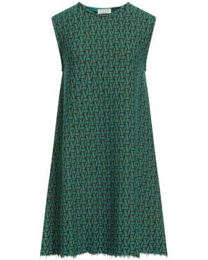 Siyu Mini Dress Merino Wool - Green