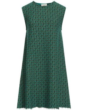Siyu Mini Dress Merino Wool - Green