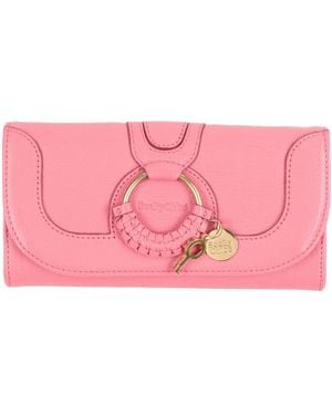 See By Chloé Pastel Wallet Goat Skin - Pink