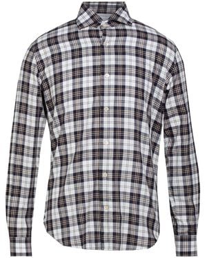 Eleventy Midnight Shirt Cotton - Blue