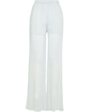 Amen Sky Pants Silk - White