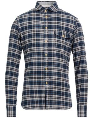 BRANCACCIO Shirt Cotton - Blue