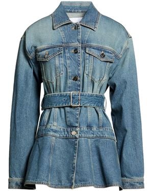 Alaïa Denim Outerwear Cotton, Polyurethane - Blue
