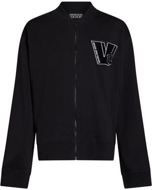 Versace Jeans Couture Sweatshirt Cotton, Elastane - Black