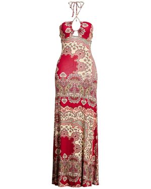 Miss Bikini Maxi Dress Viscose, Elastane - White