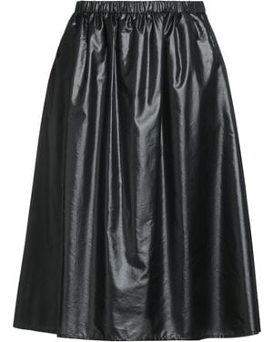 Maliparmi Midi Skirt Polyester, Silk - Black