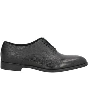 Emporio Armani Zapatos De Cordones - Gris