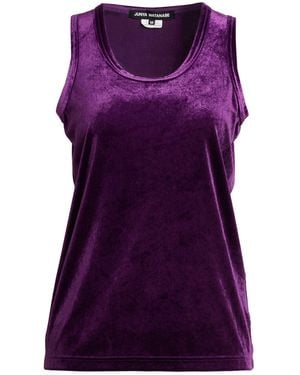 Junya Watanabe Tank Top Polyester, Polyurethane - Purple